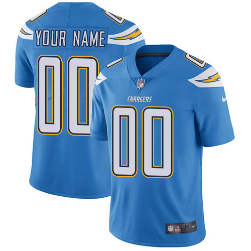 Custom Los Angeles Chargers Vapor Untouchable Limited Jersey